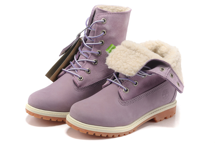 Botte Timberland Violet Femme Pas Cher